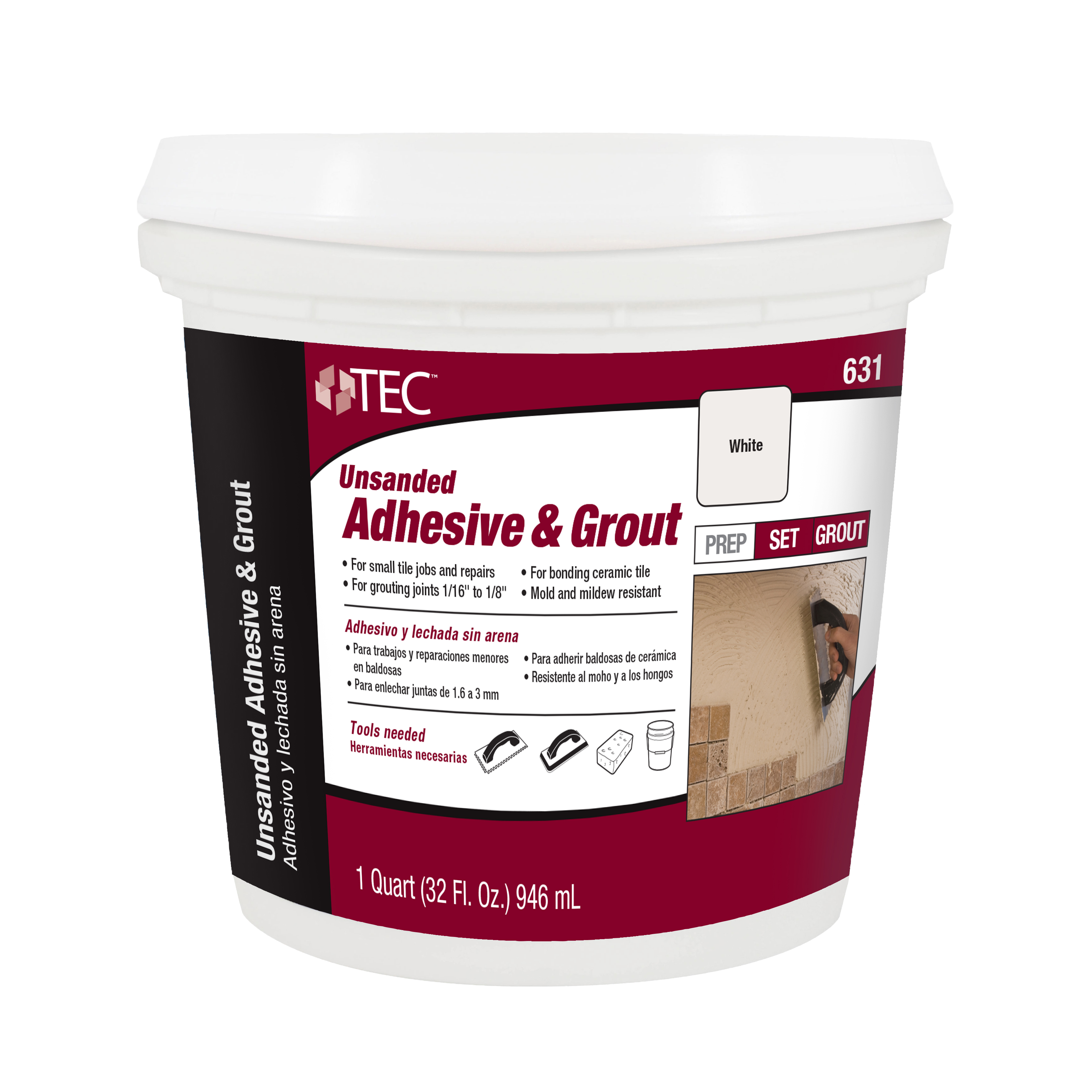 Unsanded Adhesive And Grout | TEC Products | TEC